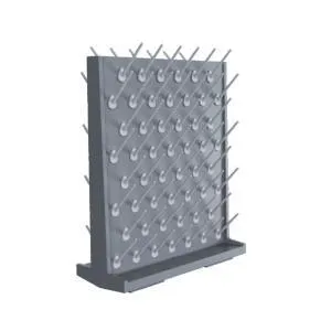 Ekipman laboratwa pegboard pou eksperyans chimik ak fizik